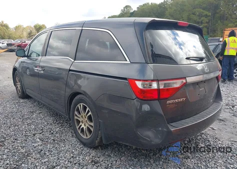2013 Honda Odyssey Ex-L из США, поврежденный, VIN 5FNRL5H65DB003049
